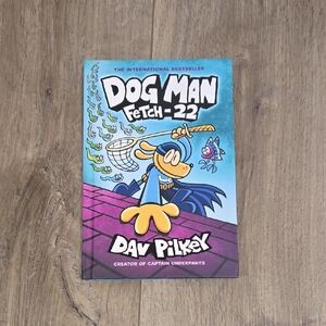 Dog Man Fetch-22 by Dave Pilkey - Blue Cover